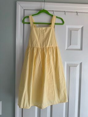 H&M Light Yellow Pinafore Sundress for Kids